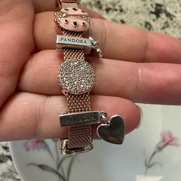 Authentic Pandora Rose Reflexions Bracelets Bundle 7.5 in / 19 cm - Picture 6 of 10
